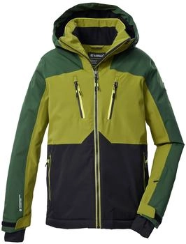 Killtec Kinder Funktionsjacke KSW BYS SKI JCKT 4347300 schwarz khaki dunkel waldgrün