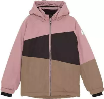Color Kids Skijacke 'COSki Jacket Colorblock' beige braun altrosa
