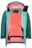 Trollkids Girl's Kongsberg Jacket (51255113) DustyTeal/MidnightPetrol/CoralPink