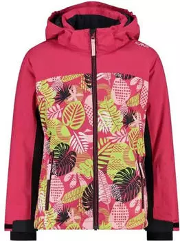 CMP Girl's Jacket Snaps Hood Twill (43628327) Carminio/Pink