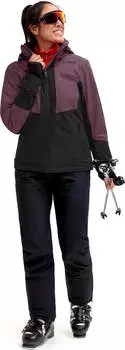 Maier Sports Women's Campigna (16346947) Black/RichSoil – Wetterschutz der Sie durch jeden Wintertag bringt