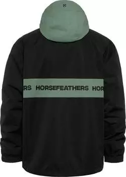 Horsefeathers Gordie Jacket (21727329) Black/IcebergGreen