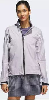 Adidas Ultimate365 Tour CLIMAPROOF+ Jacke mit durchgehendem Rei&szlig;verschluss Glory Grey (JL5336)
