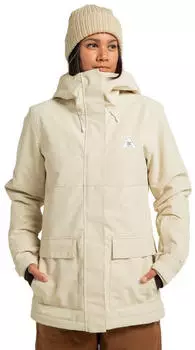 DC Shoes Dc Shoes Cruiser Jacket Beige Woman Oatmeal