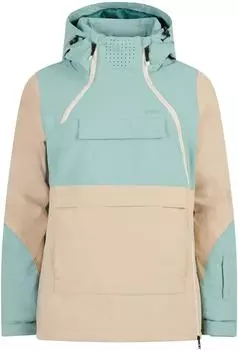 Protest Fall Jacket Beige Woman Glacial Blue