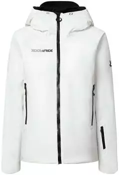 Rock Experience Infinity Slopes Jacket Woman 0006 Marshmallow/008 Caviar
