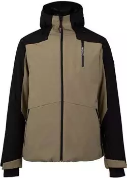 Brunotti Mattaki Softshell Skijacke (BRUN2521180043-6555) grün/schwarz