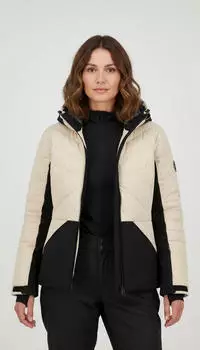 Icepeak Eveleth Skijacke Regular Fit schwarz/beige