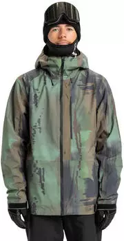 Quiksilver Muldrow 0k Jacket Man Bloomfade Dark Ivy