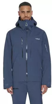 Rab Herren Khroma Kinetic Wasserdichte Jacke (QWH-38-TBB) tempest blue/black