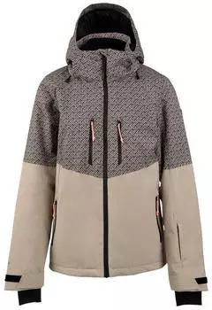 Brunotti Ski-/ Snowboard Jacke (BRUN2522200193-4008-L) grau/beige/mehrfarbig