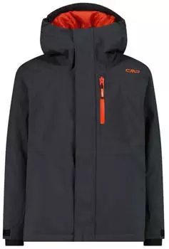 CMP Kid Jacket Fix Hood Skijacke (35W0364) antracite