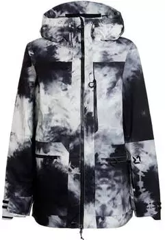 Rock Experience Silverstar Tie Dye Jacket Woman T500/008 Caviar