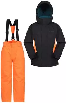 Mountain Warehouse MW1984 Skijacke und Hosen Set orange