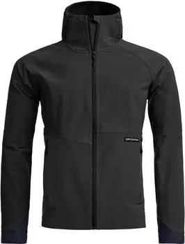 Ortovox Venet Softshell Hooded Jacket black raven