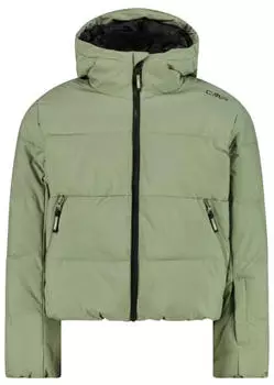 CMP Kid G Ski Jacket Fix Hood (36W0705) green tea