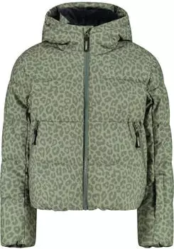 CMP KID G Ski Jacket FIX Hood green tea salvia