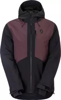 Scott Ultimate Dryo 10 Skijacke black/cocoa red (Herren) (425403-8363)