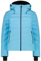 CMP 34W4406-L222-44, CMP Woman Ski Jacket FIX Hood topazio (L222) 44 Damen