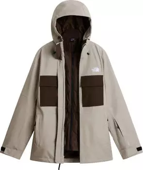 The North Face Fourbarrel Triclimate 3-in-1 Skijacke stone slab/dark chestnut (Herren) (NF0A7WYF-SM6)