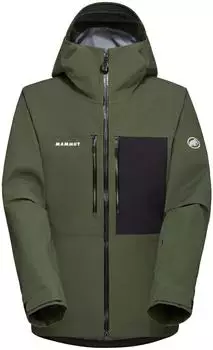 Mammut Stoney HS Hooded Skijacke dark marsh/black (Herren) (1010-31010-40294)