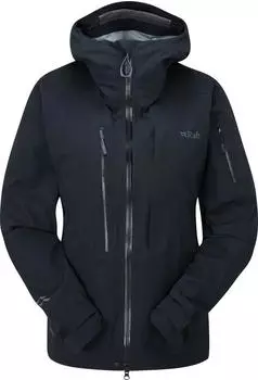 Rab Khroma Kinetic Waterproof Skijacke schwarz (Damen) (QWH-39-BLK)