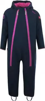 Trollkids Nordkapp Skianzug navy/pink (Junior) (189-114)
