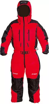 Bergans Expedition Down Skianzug rot/schwarz (5320-674)
