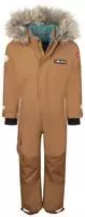 Trollkids 387-805-EU 128, Trollkids Kirkenes Schneeanzug Kinder Overalls braun