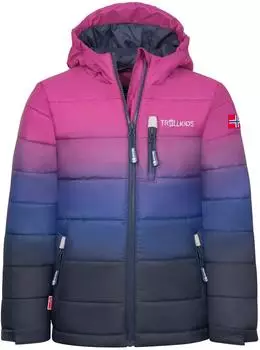Trollkids Kids Hemsedal Snow Jacket (503) pink dawn