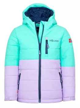 Trollkids Kids Hemsedal Snow Jacket XT (513) aqua mint