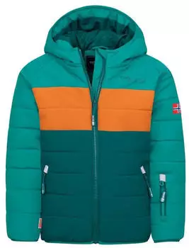 Trollkids Hafjell Pro Ski Jacket Kids (514) midnight/petrol