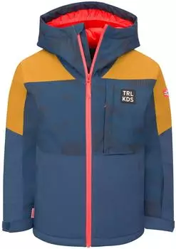 Trollkids Kids Lifjell Jacket XT (200) bronze/blue