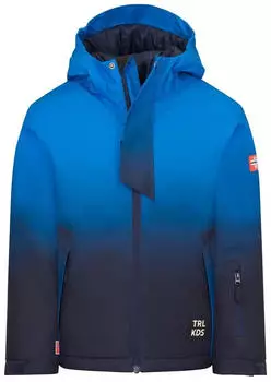 Trollkids Kids Kvitfjell Jacket (214) azure blue