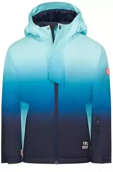 Trollkids Kids Kvitfjell Jacket (214) arctic blue