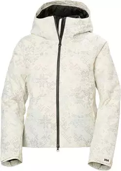 Helly Hansen Damen Nora Kurze Puffer-Skijacke (65897) cream new n