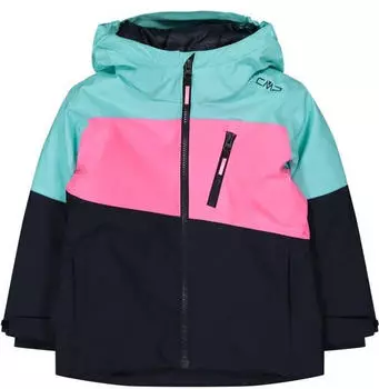 CMP Girls' Hooded Ski Jacket (36W0765) aquarius