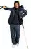 Jack Wolfskin Flowline 2L Insulated Skihose lang midnight sky (Herren) (A64893-C0412)