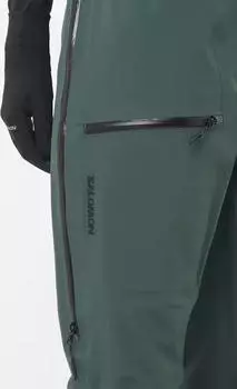 Salomon Absolute 3L Skihose lang green gables/deep black (Damen) (LC2619000)