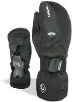 Level Fly Mitten Junior Kinder-Skihandschuhe Black (5.5) schwarz