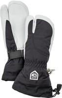 Hestra - Heli Ski Female 3-Finger Skihandschuhe black wei&szlig; Damen