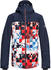 Quiksilver Men's Mission Block Jkt flame scarlett/money time