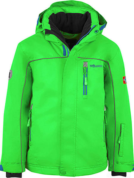 Trollkids Kids Holmenkollen Snow Jacket XT bright green