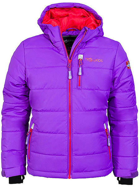 Trollkids Kids Hemsedal Snow Jacket purple/red