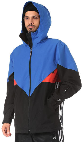 Adidas Premiere Riding Jacket black/white/hires blue/hires red