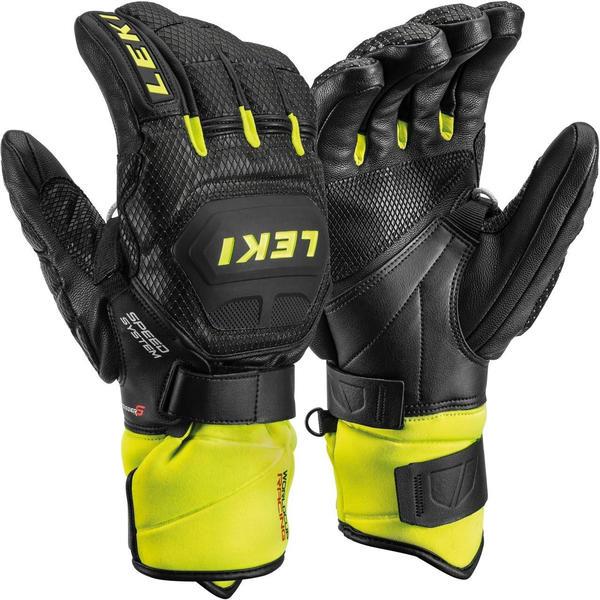 Leki Worldcup Race Flex S Speed System Glove black/ice lemon