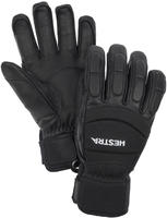 Hestra 30190-100100-7, Hestra Vertical Cut CZone 5-Finger Ski Handschuh (Black) 7