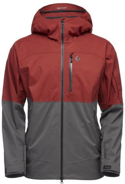 Black Diamond Boundary Line Mapped Insulated Jacket M red oxide/anthracite