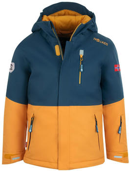 Trollkids Hallingdal Ski Jacket Kids (226) mystic blue/golden yellow