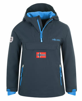 Trollkids Kirkenes Jacket Kids (322) navy/medium blue